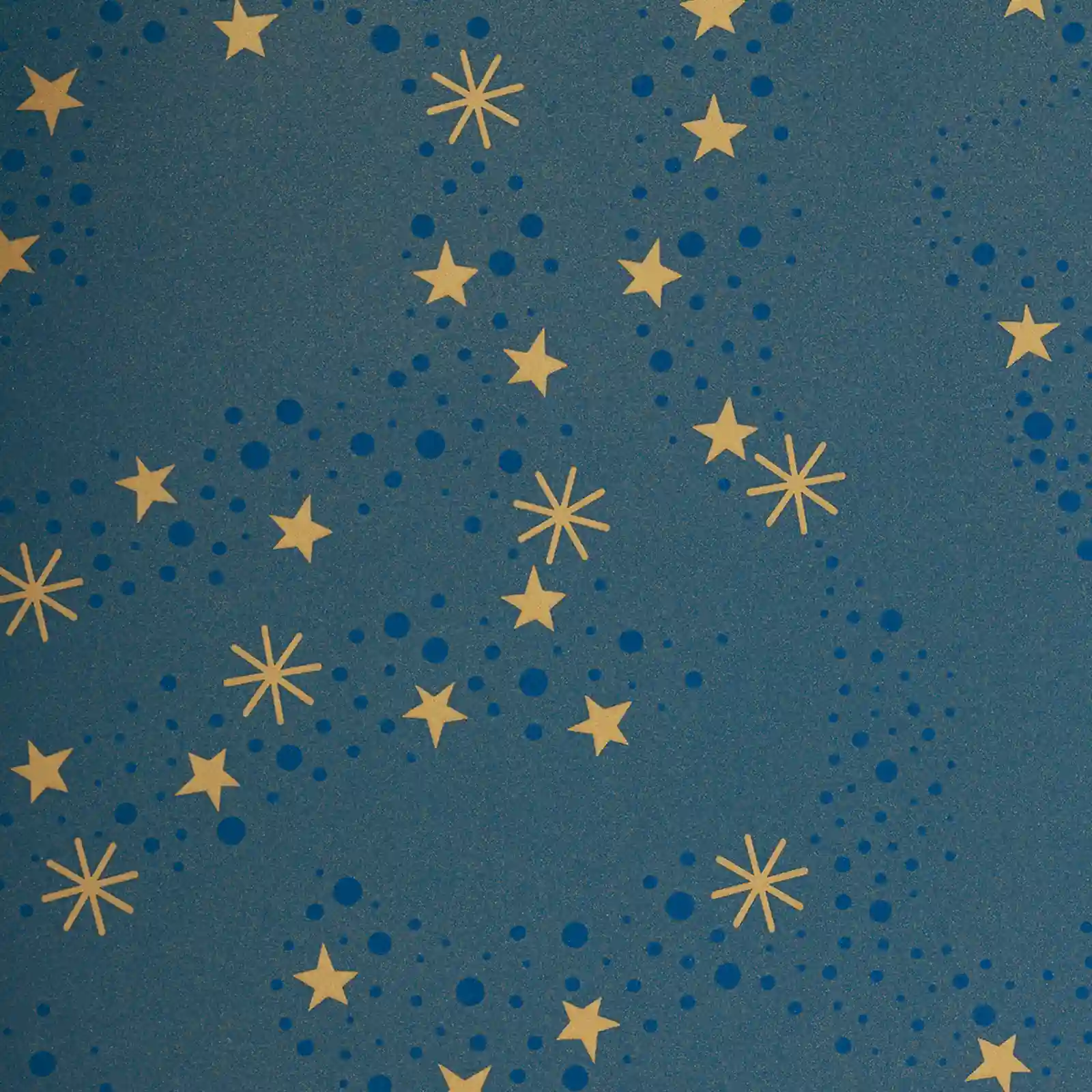 Geschenkpapierrolle Weihnachten Night Stars