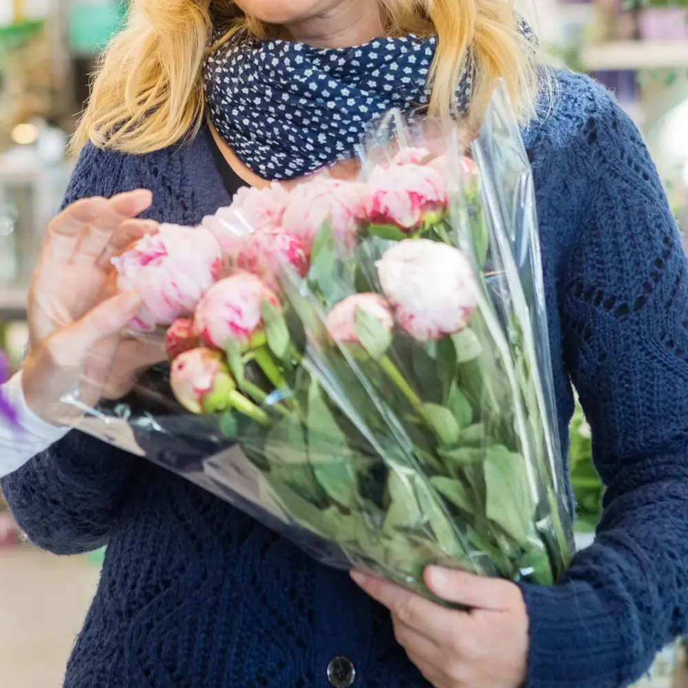 geschenkfolie blumenfolie