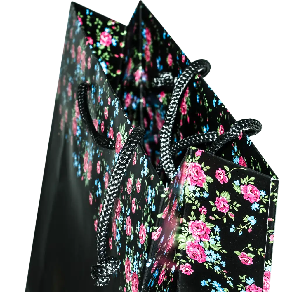 prestige exklusive taschen blumenmuster