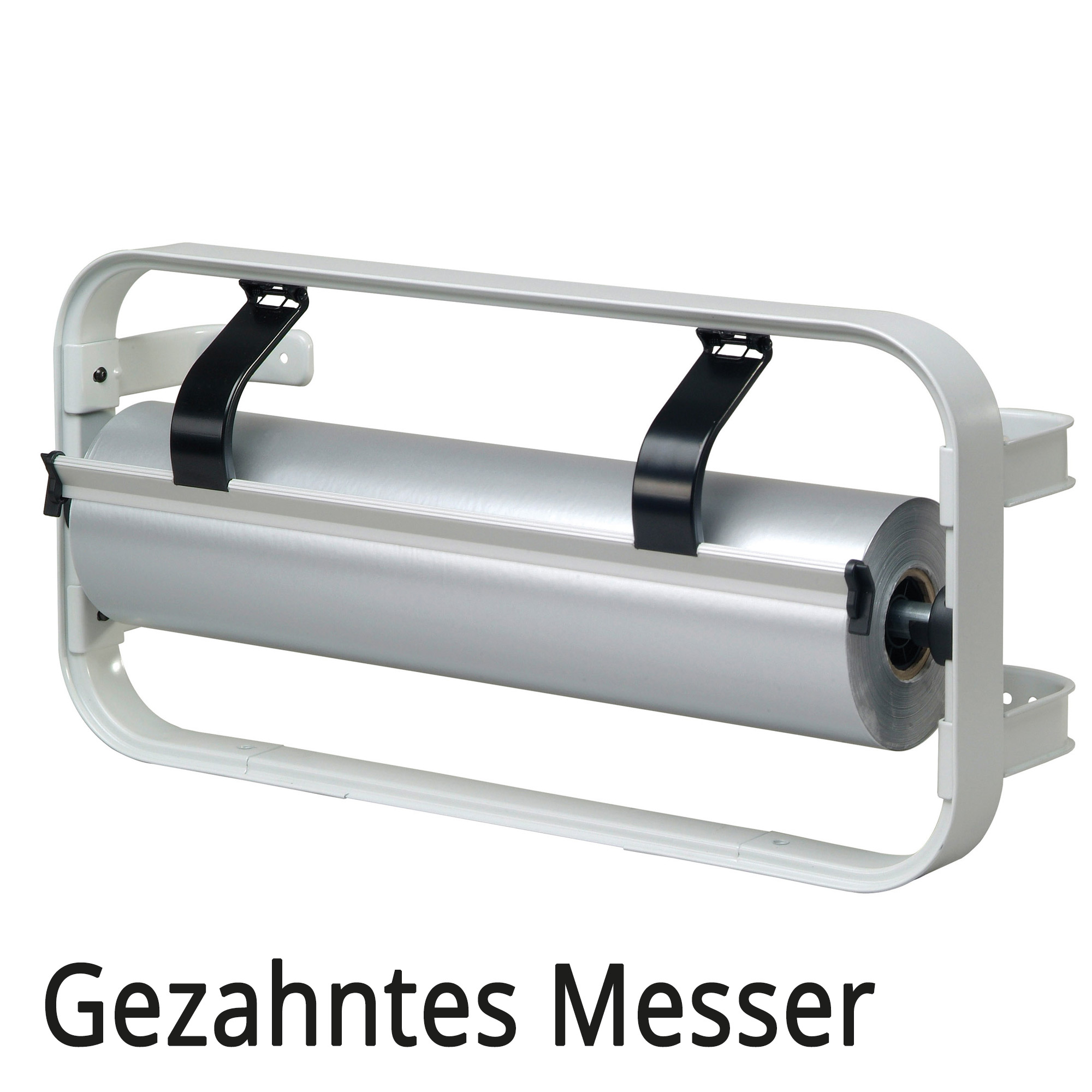 Standard Wandabroller, gezahntes Messer, Folienabroller