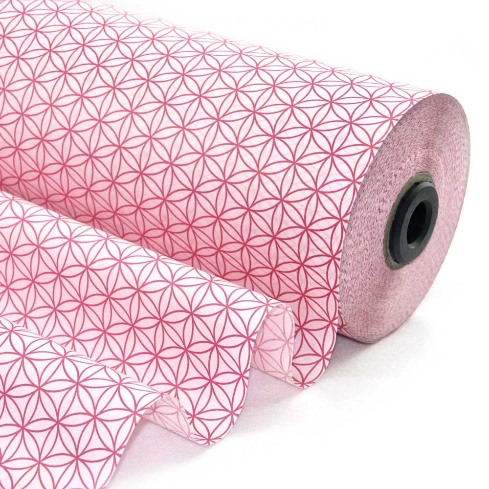 Seidenpapier Rolle für Blumen Blume des Lebens pink